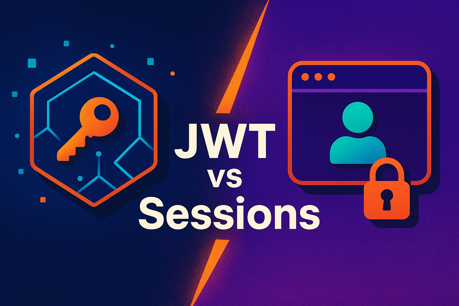 JWT vs Sessions Authentication Comparison